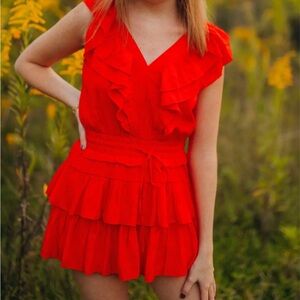 Red Romper